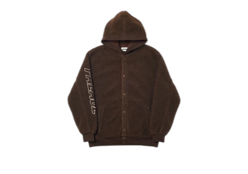Palace H-Pile Hood Brown