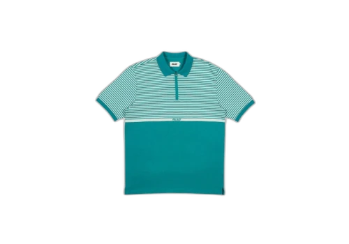 Palace H Stripe Polo Green