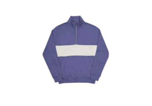 Palace Half Way Track Top Purple/White