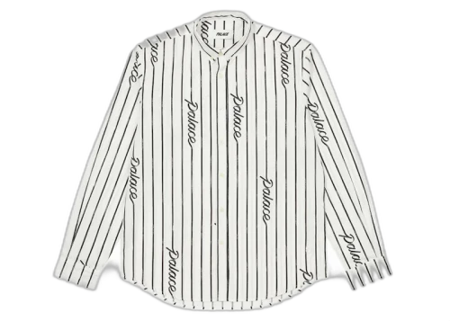 Palace Hand Stripe Shirt White