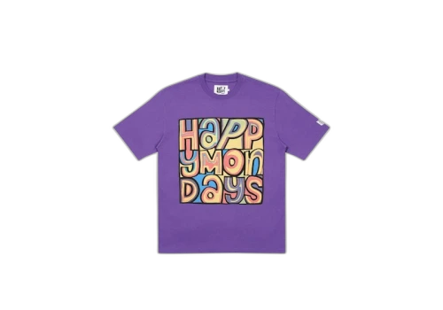Palace Happy Mondays Cover T-Shirt Purple