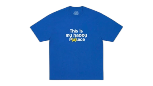 Palace Happy T-shirt Blue Berry