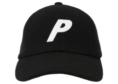 Palace Harris Tweed 6-Panel Black