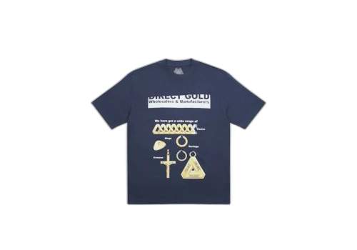 Palace Hatton T-Shirt Navy