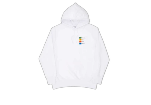 Palace Hi-Chart Hood White