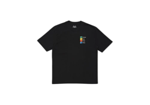 Palace Hi-Chart T-Shirt Black