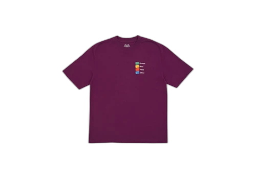 Palace Hi-Chart T-Shirt Purple