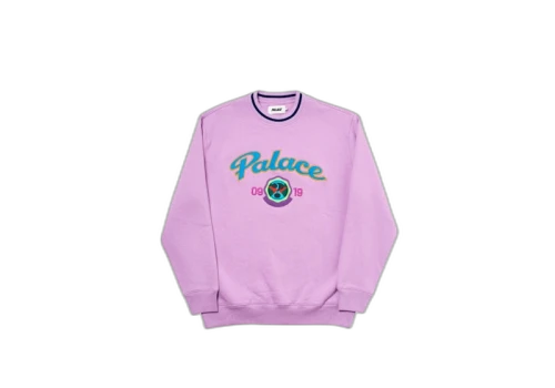 Palace Hi-Sport Crew Purple