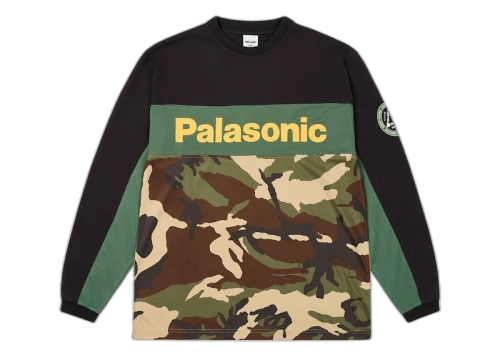 Palace Hi Ya Longsleeve Woodland Camo