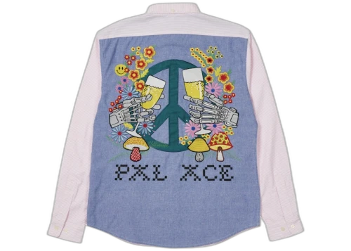 Palace Hippy Salute Shirt Pink