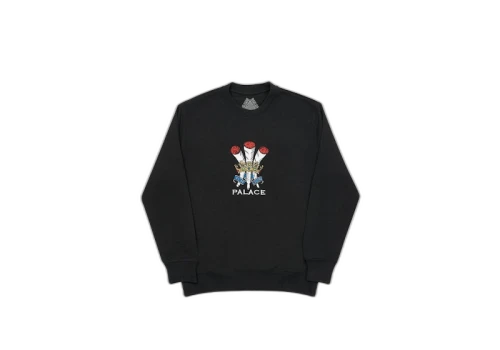 Palace Ich Bun Crew Black