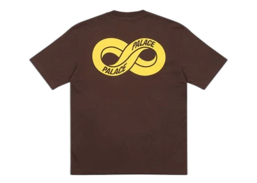 Palace Infinity T-shirt Brown