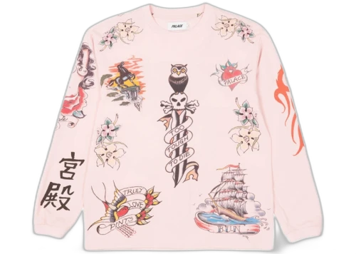 Palace Inky Longsleeve Pink