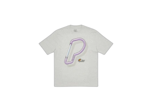Palace It's The Climb T-shirt Grey Marl