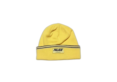 Palace J-Stripe Beanie Yellow