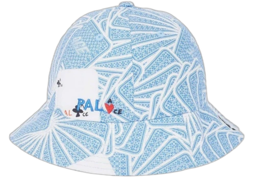 Palace JCDC Cards Bucket Hat Blue
