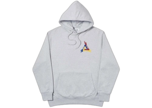 Palace JCDC Hood Grey Marl