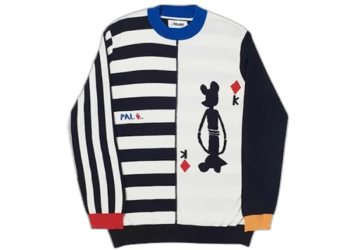 Palace JCDC Sweater White/Black
