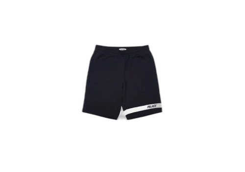 Palace Jersey Drill Shorts Black/White