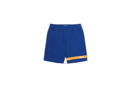 Palace Jersey Drill Shorts Blue/Orange