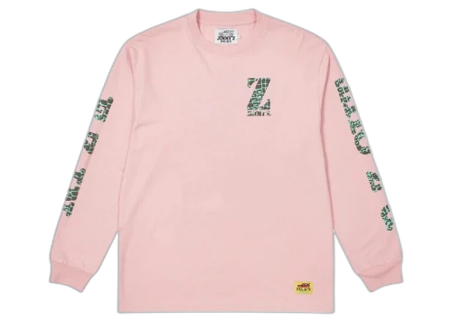Palace Jimmy'z Washed Longsleeve Pink