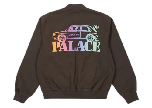 Palace Jimmy'z Washed Twill Bomber Grey