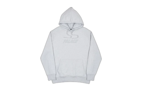 Palace Jumbo Ferg Hood Grey Marl