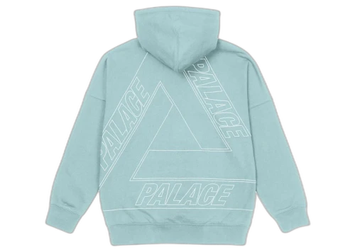 Palace Jumbo Tri-Ferg Drop Shoulder Hood Green