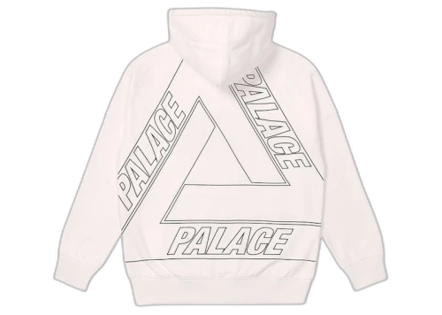 Palace Jumbo Tri-Ferg Drop Shoulder Hood Pink