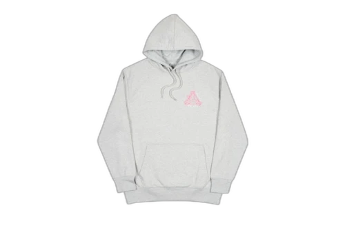 Palace K Head Hood Grey Marl