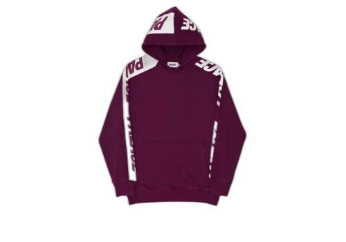 Palace Large Up Hood Purple