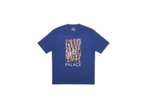 Palace Large Up T-Shirt Blue