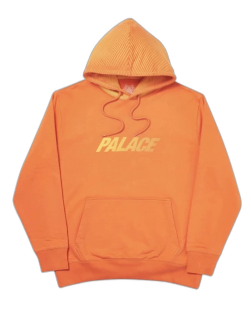 Palace Laser Lines Hood Orange