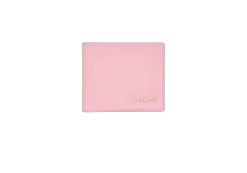 Palace Leather Billfold Wallet Pink