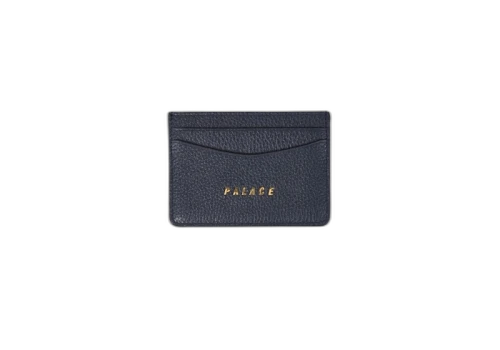 Palace Leather Card Holder Navy