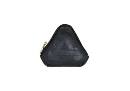 Palace Leather Coin Wallet Black