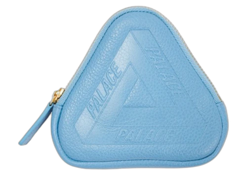 Palace Leather Coin Wallet Blue