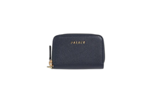 Palace Leather Wallet Navy