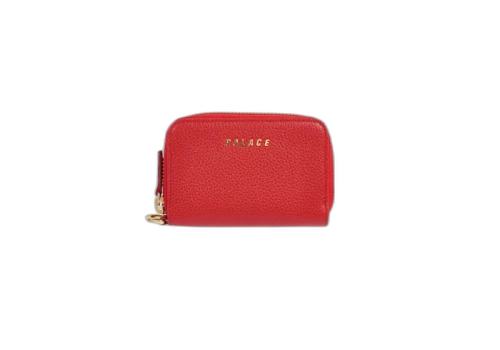 Palace Leather Wallet Red