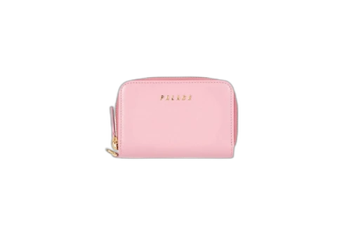 Palace Leather Zip Wallet Pink