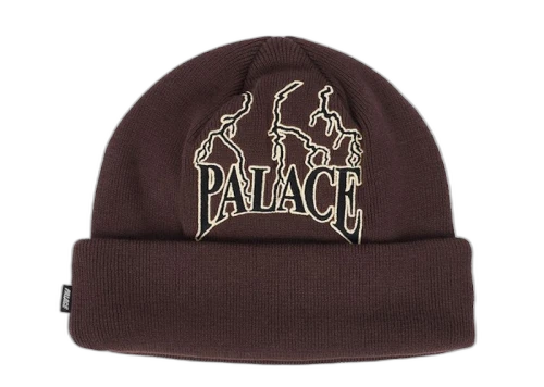 Palace Lightning Speed Beanie Brown