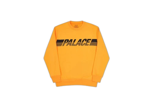 Palace Line Crew Orange/Black