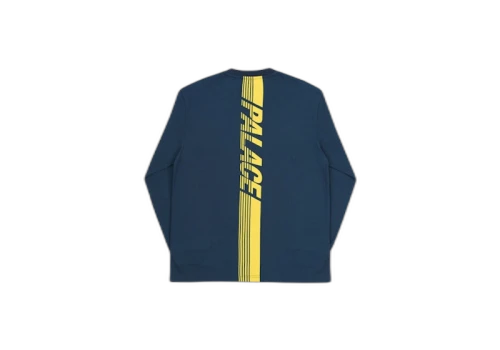 Palace Line Stripe Longsleeve Navy