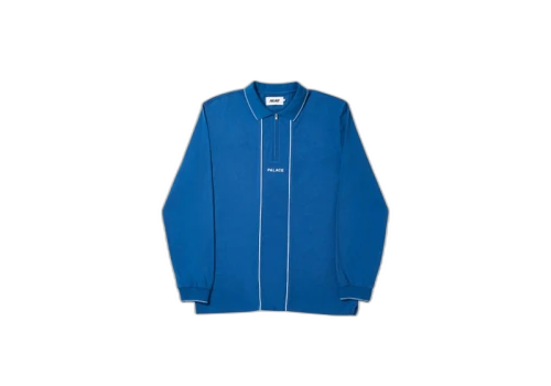 Palace Liner Longsleeve Polo Blue