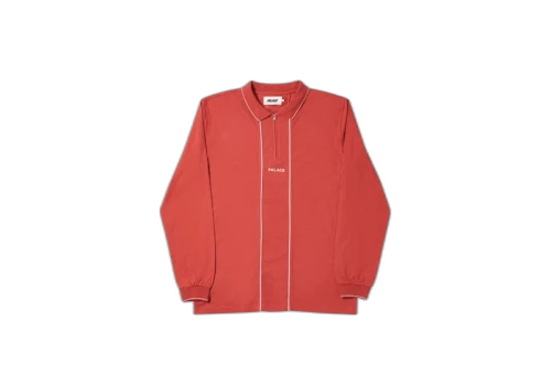 Palace Liner Longsleeve Polo Red