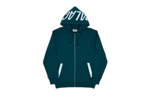 Palace Lique Hood Green/White