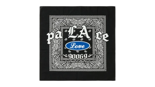 Palace Logo Bandana Black