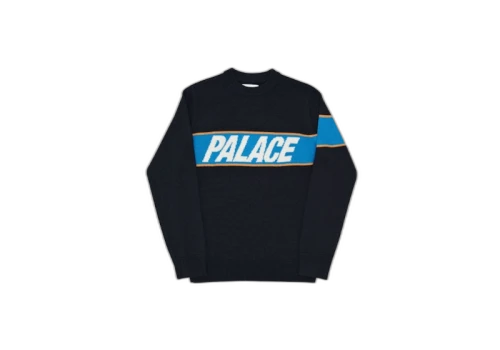 Palace Logo Knit Black