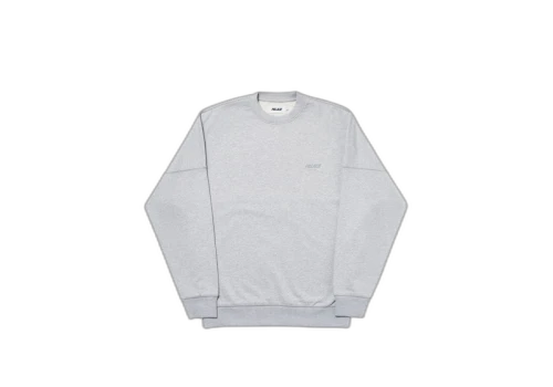 Palace Lon Dons Crew Grey Marl