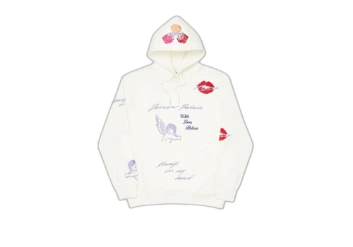 Palace Love Letter Hood White